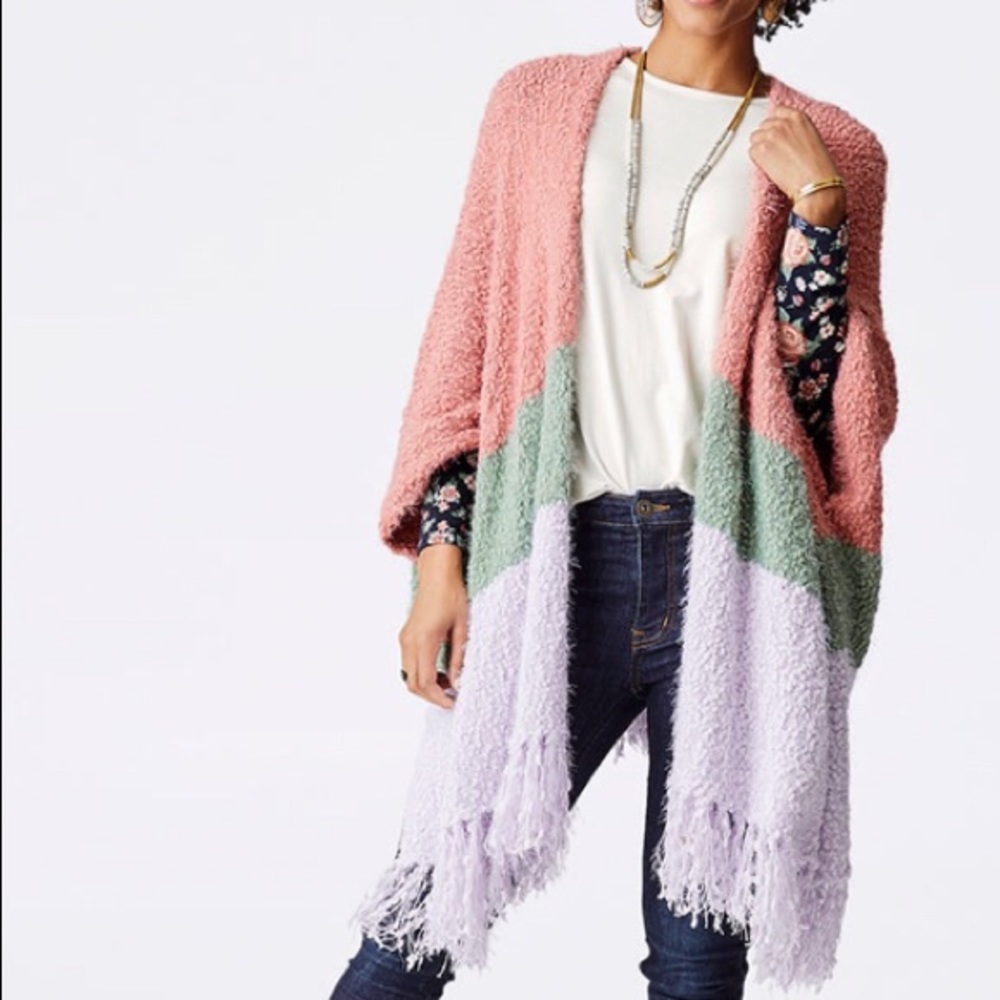 NWT Matilda Jane Warm and Cozy Poncho